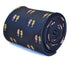navy tie with seahorse design